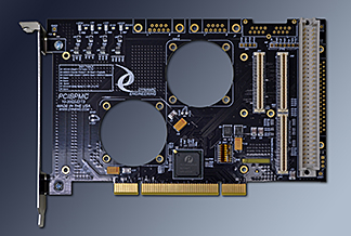  Bridge based PCI to PMC adapter in 1/2 size PCI card