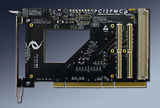 PCI to PMC adapter in 1/2 size PCI card